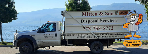 Mitten & Son Disposal Services serving all the Okanagan Valley from Penticton to Vernon, BC