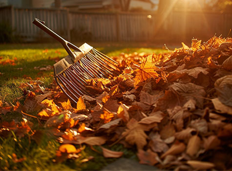 Mitten & Son Disposal Service is a great way to get rid of all those bags of leaves you accumulate in your yard!